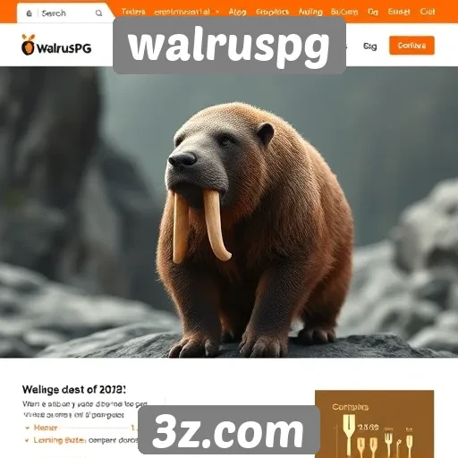 experiência de usuário do site walruspg é analisada